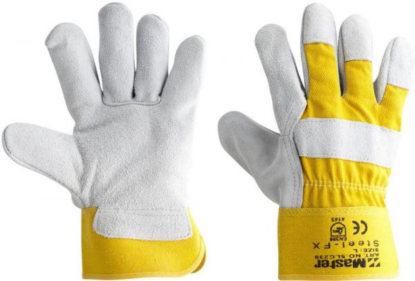 Steel FX Leather Gloves