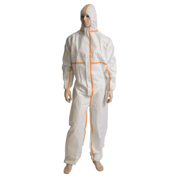 Coverall - Disposable TYPE 4/5/6 White X-LARGE