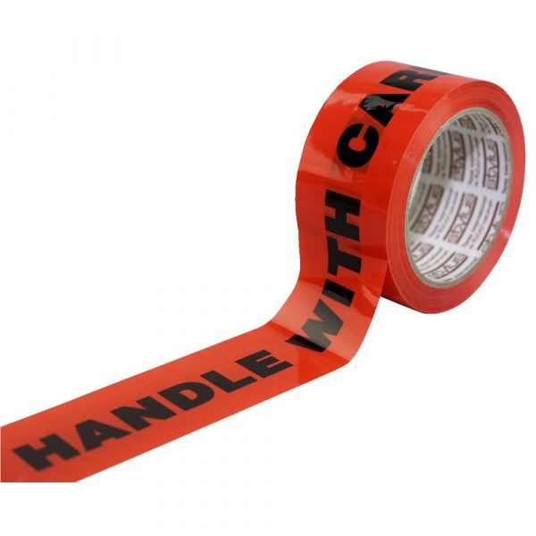 Handle with Care 48mm x 66 Fluro