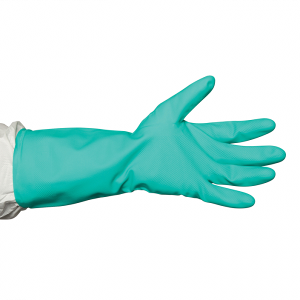 Nitrile 330 Flocklined Gloves Green
