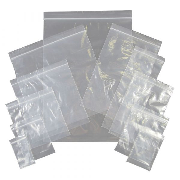 250mm  x 360mm x 50um Reseal Bag