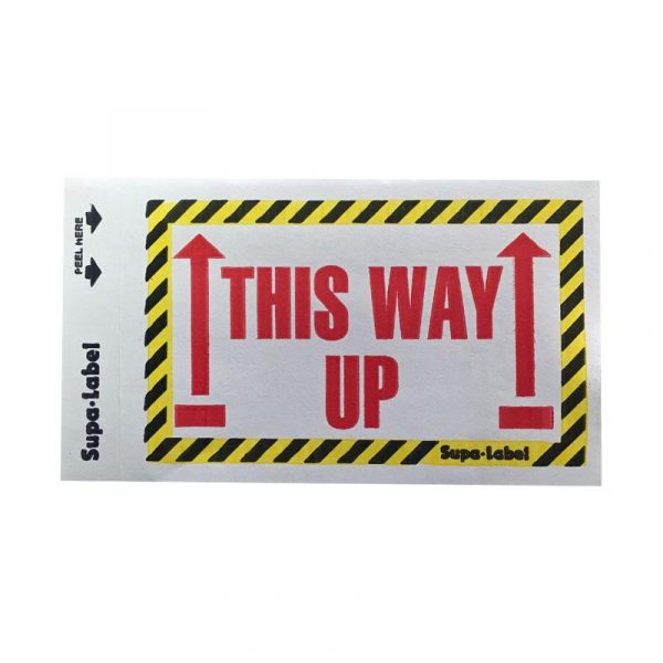 This Way Up Label
