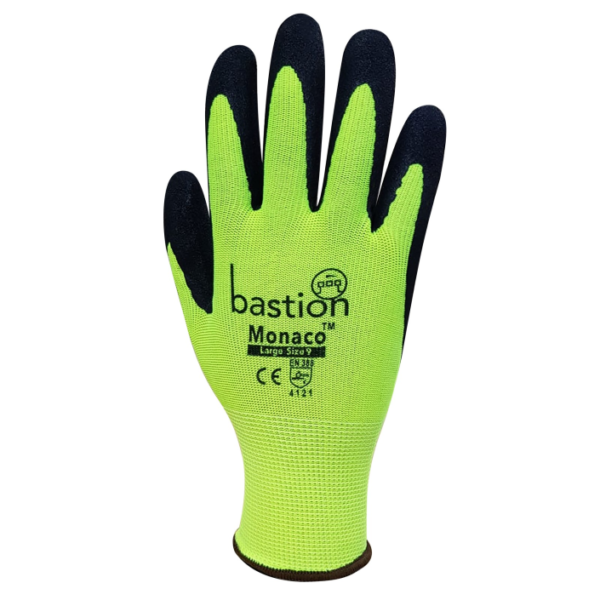 Monaco Gloves Hi Vis X Large